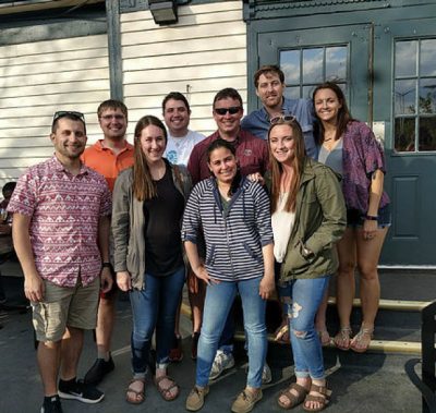 Caswell lab members group picture
