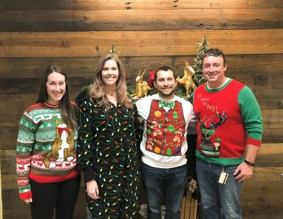 Caswell lab members group picture